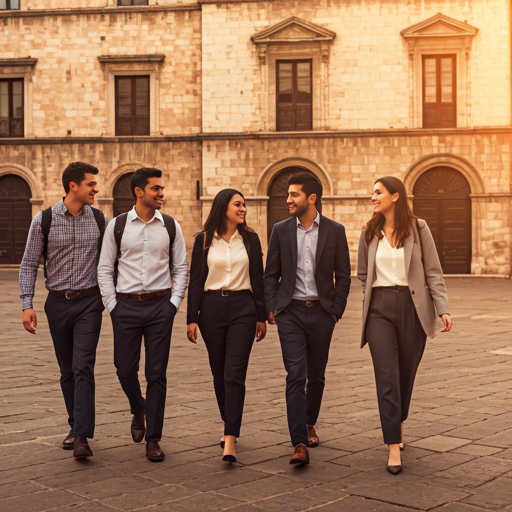 Students in Europe